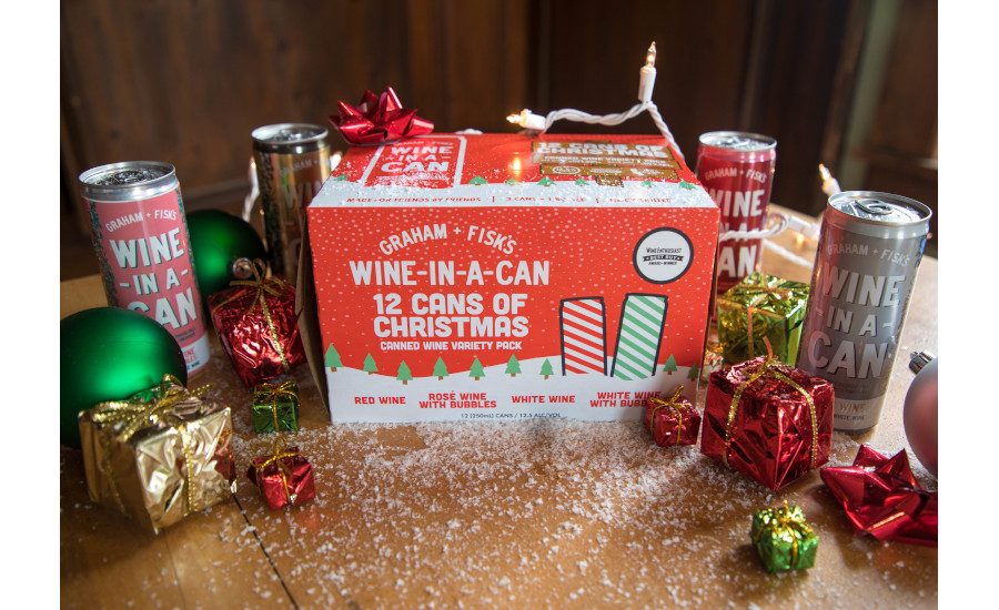 Graham + Fisk’s WineInACan releases holiday packs Beverage Industry